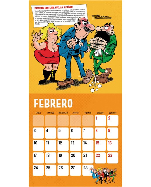 Calendario Ibáñez 2025 (Capa mole) 4