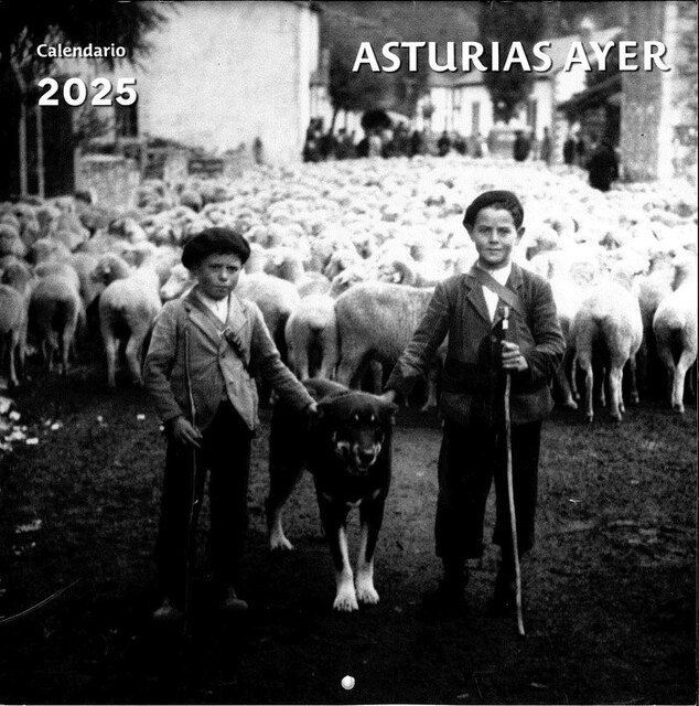 Imagen 0 de Calendario 2025 pared asturias ayer 25x25