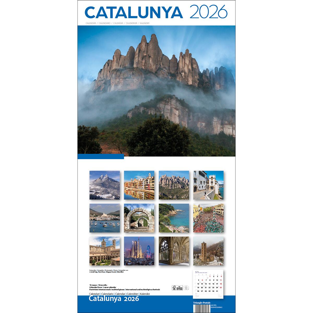 Cal.2026 pared (30x30 cm) catalunya 1