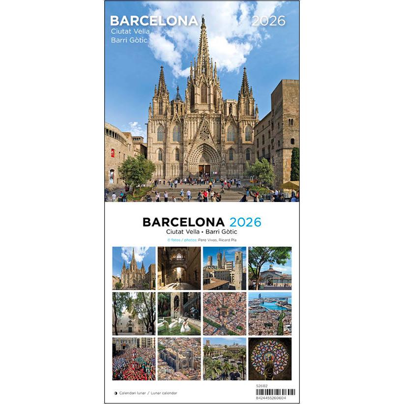 Cal.2026 st (14x15 cm) barcelona 2 (ciutat vella) 1