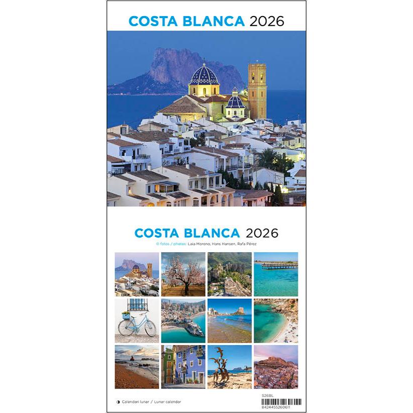 Cal.2026 st (14x15 cm) costa blanca 1