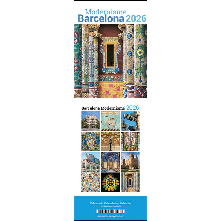 Cal.2026 st mini (9x12 cm) modernisme 1