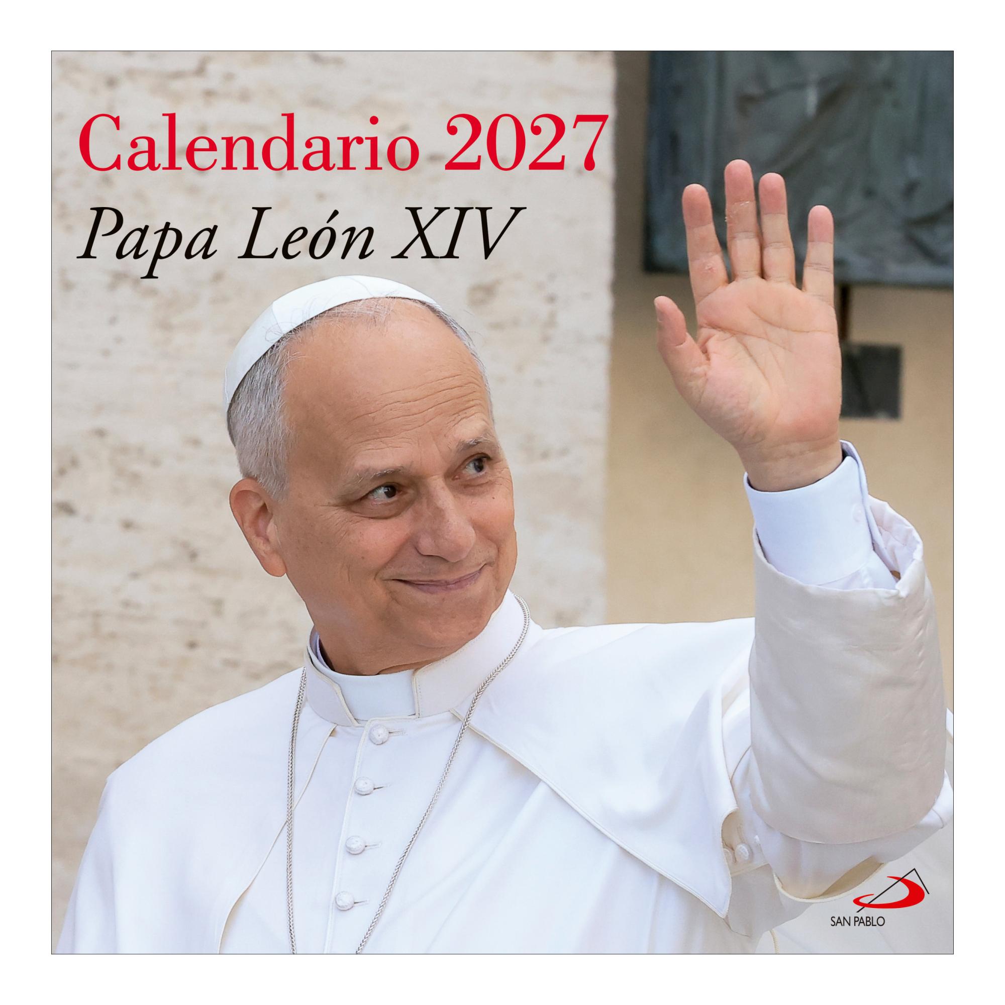 Imagem 0 de Calendario papa leon xiv 2027- pared