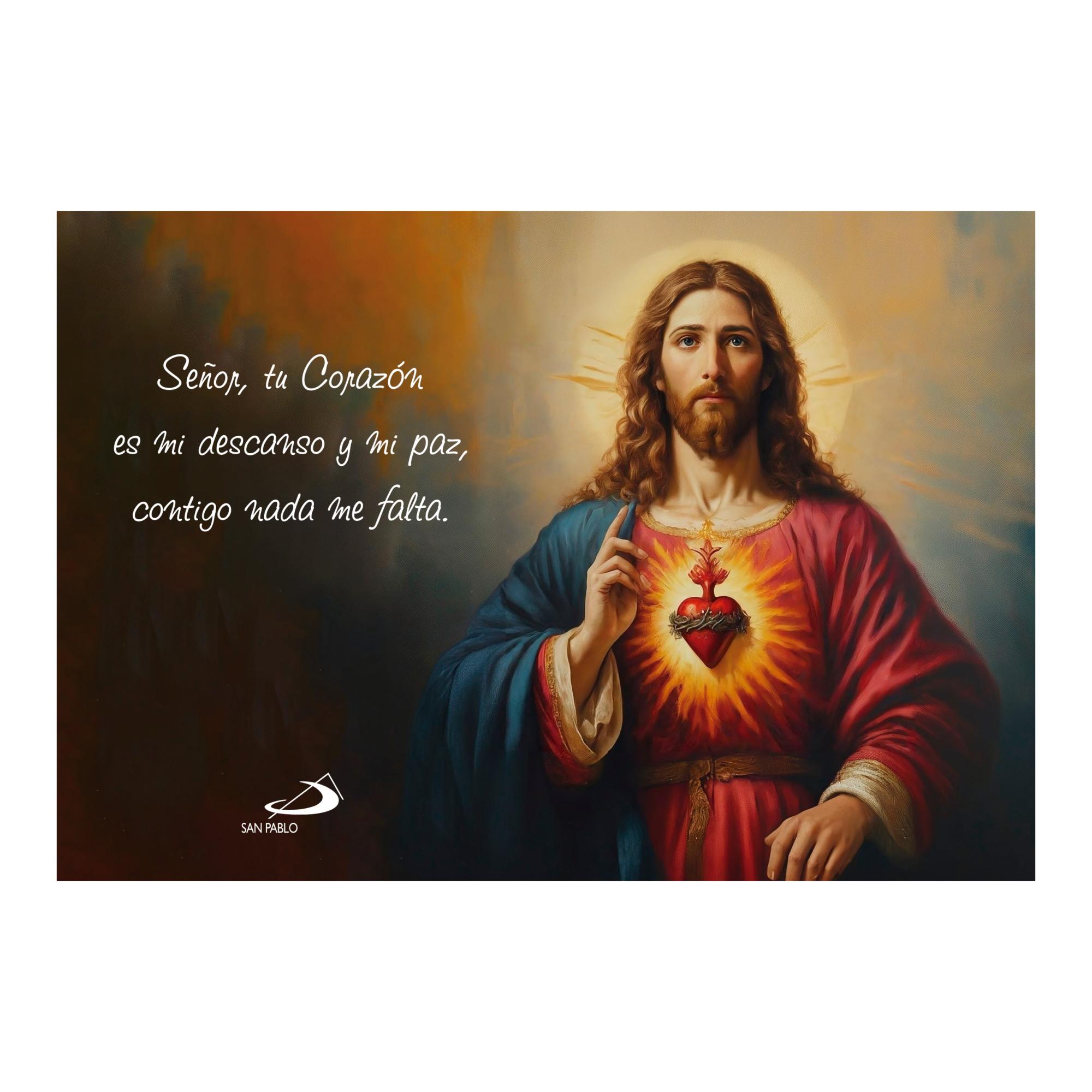 Calendario sagrado corazon 2027- pared