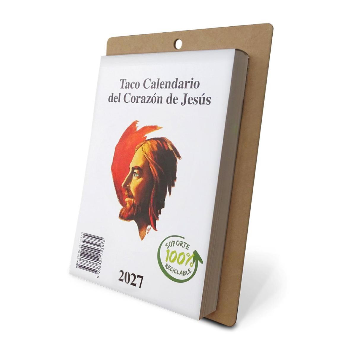 Taco calendario del corazon de jesus - g