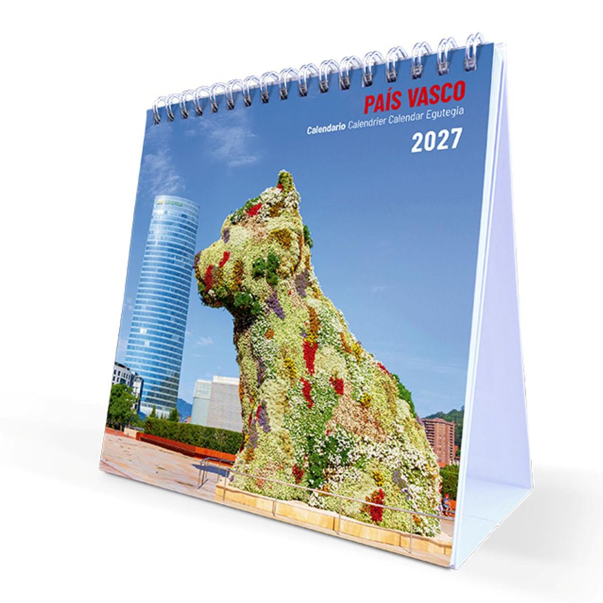 Calendario pais vasco 2027 - mesa