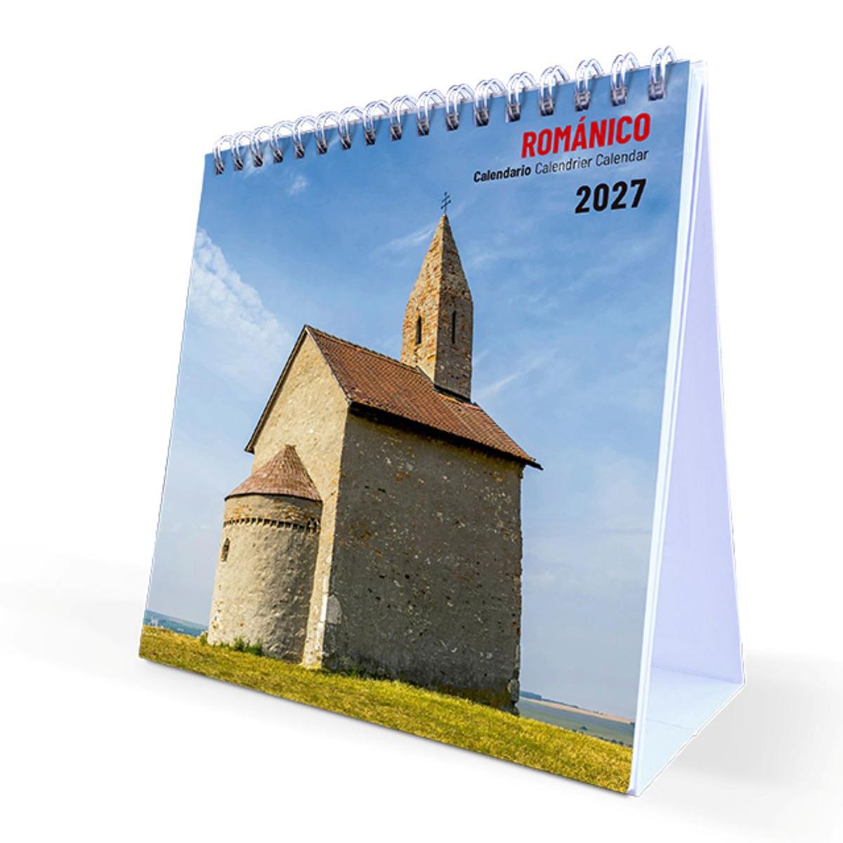 Calendario romanico 2027 - mesa