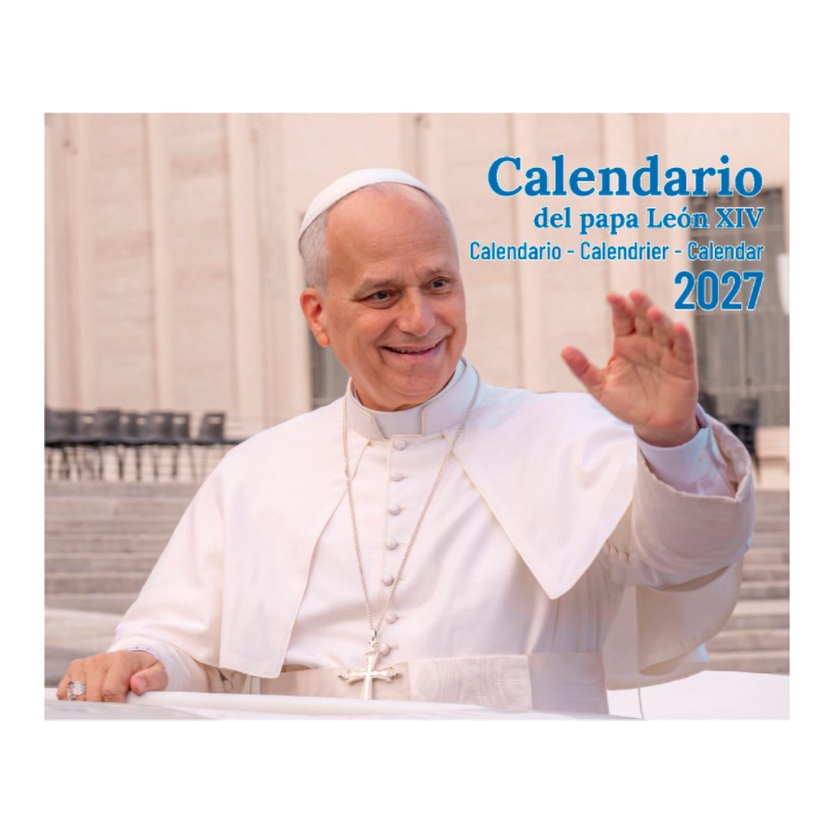 Calendario de faldillas papa leon xiv 20