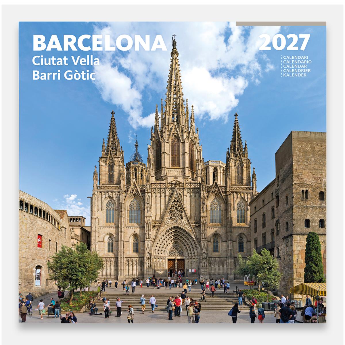 Cal. 2027 pared (30x30 cm) barcelona-3 ( 1