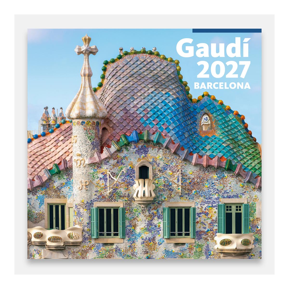 Imagen 1 de Cal. 2027 pared (30x30 cm) gaudi-1 a (ba