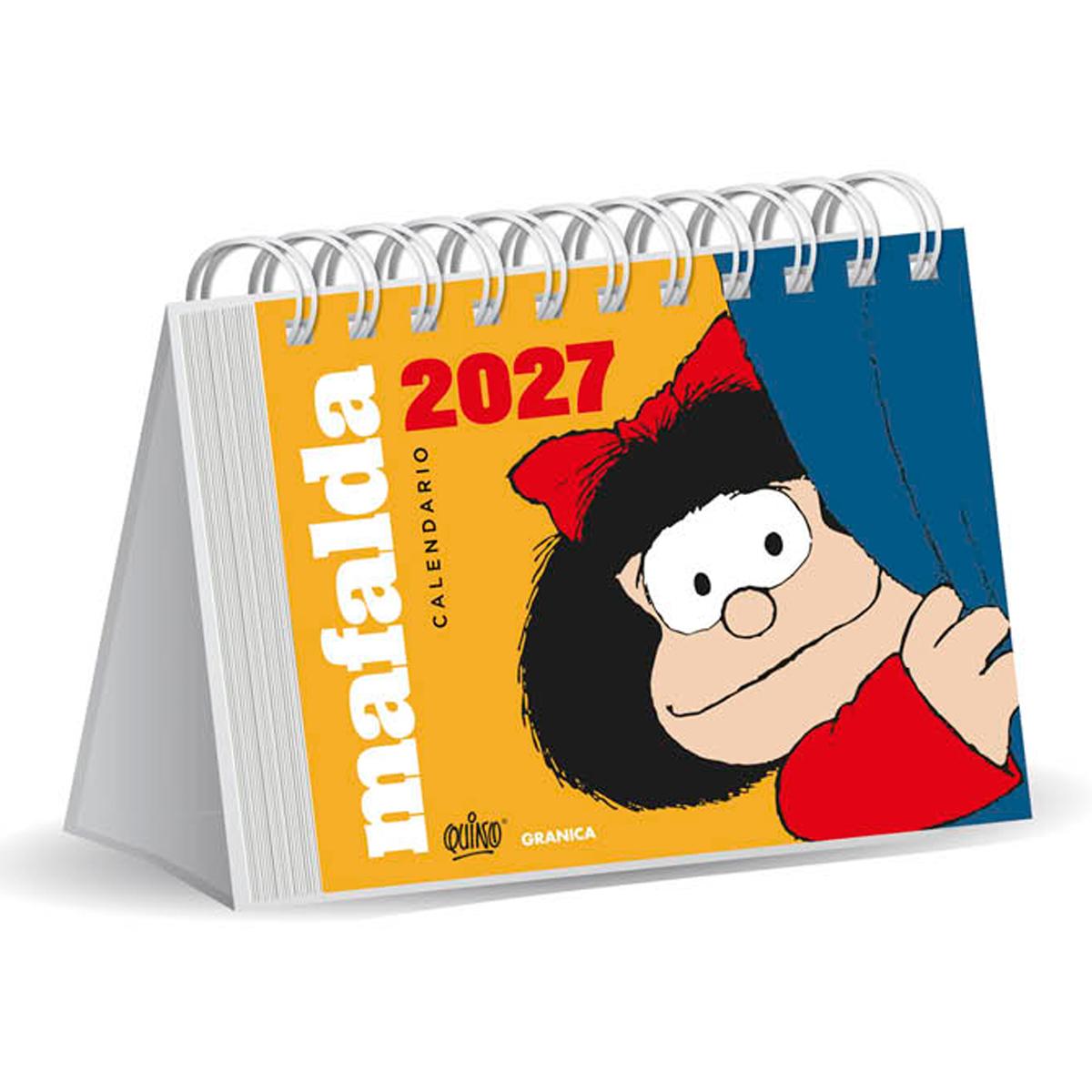 Imagen 1 de Calendario 2027 mafalda de escritorio am
