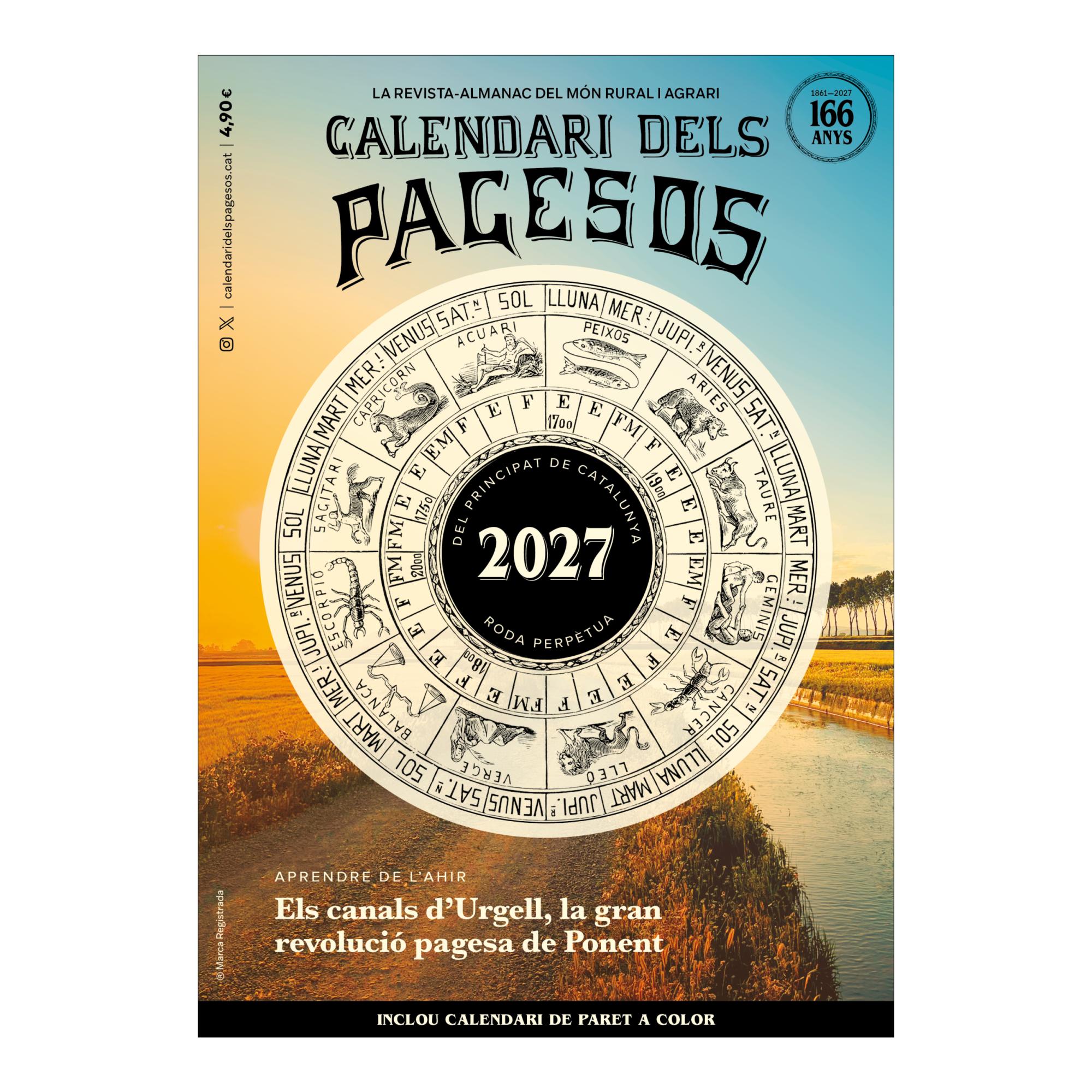 2027 Calendari dels Pagesos