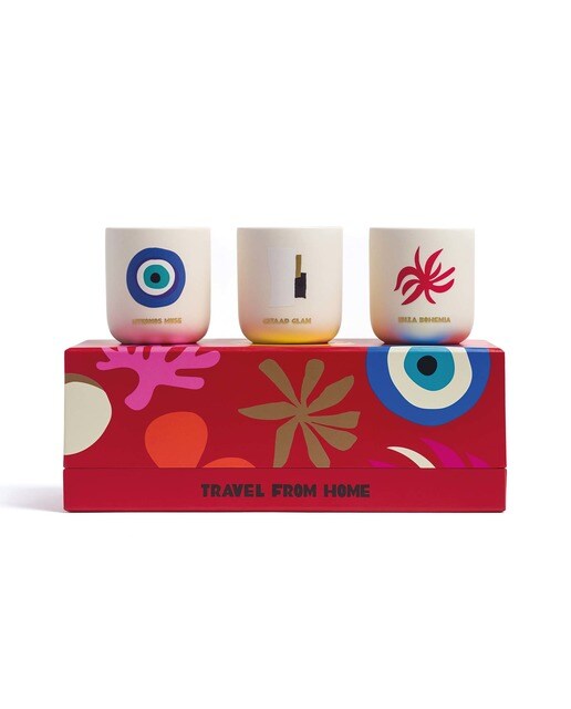 Travel from home mini candle (set of 3) 2