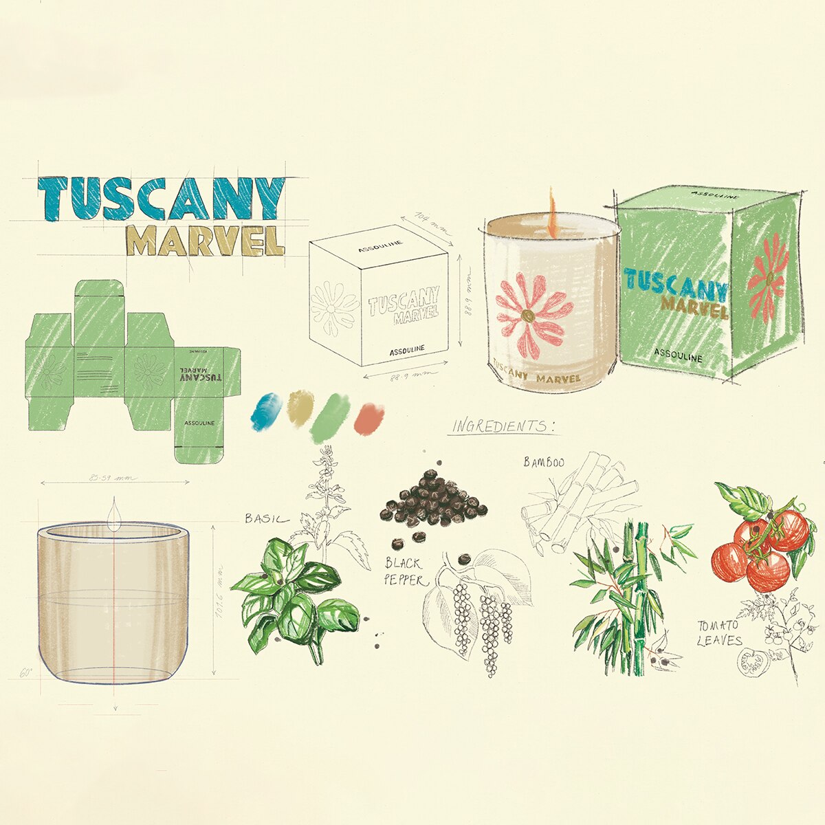 Tuscany-Travel From Home Scented Candle 5