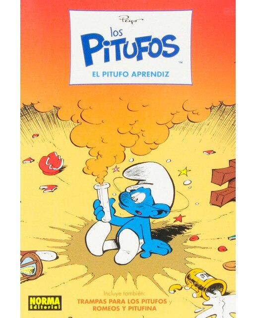 Imagen 0 de Los pitufos 8. El pitufo aprendiz (Tapa dura)