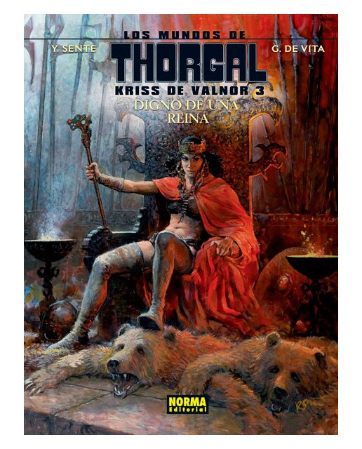 LOS MUNDOS DE THORGAL. KRISS DE VALNOR 3. DIGNO DE UNA REINA (Capa dura) 1