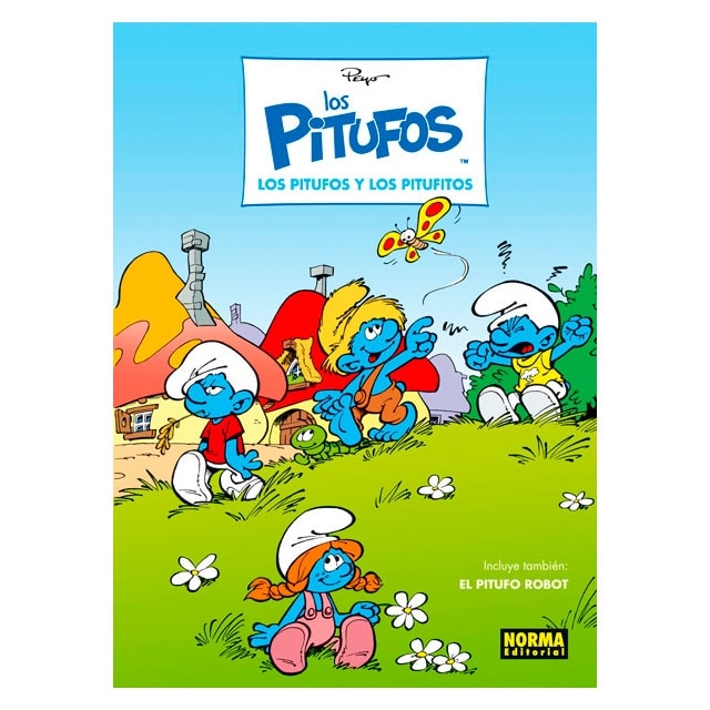 Imagen 0 de Los pitufos 14. Los pitufos y los pitufitos (Tapa dura)