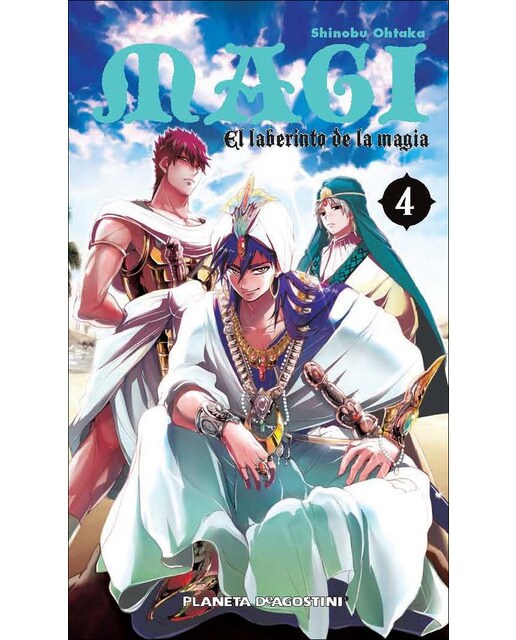 Imagen 0 de Magi El laberinto de la magia nº 04/37  (Tapa blanda con sobrecubierta)