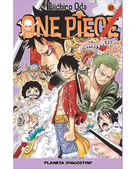 Imagen 0 de One Piece nº 069 (Tapa blanda Tapa blanda con sobrecubierta)