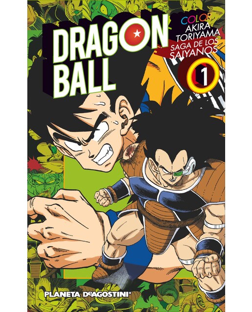 Dragon Ball Color Saiyan nº 01/03  (Tapa blanda Tapa blanda con sobrecubierta) 1