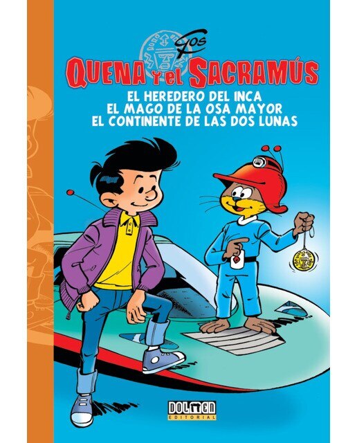 Imagen 0 de Quena y el Sacramus Vol. 1: El heredero del Inca, El mago de la Osa Mayor, El continente de las dos lunas.  (Tapa dura)