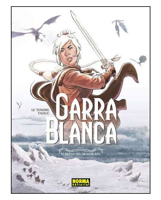 Garra blanca 1: El huevo de dragón rey (Capa dura) 1