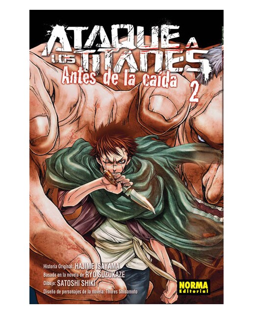 Imagen 0 de Ataque a los Titanes antes de la caída 02 (Tapa blanda)