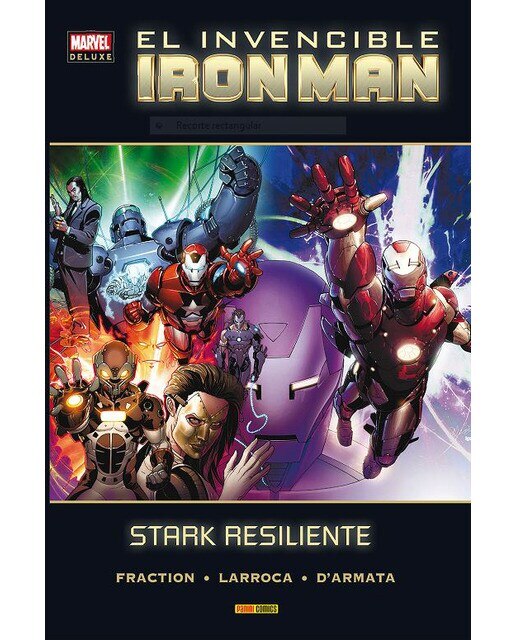 Imagen 0 de Marvel Deluxe: El Invencible Iron Man 4. Stark Resiliente: STARK RESILIENTE  (Tapa dura)