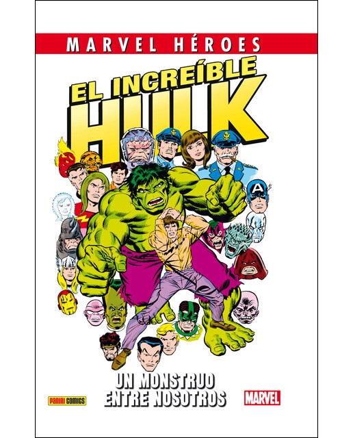 Imagen 0 de Marvel Héroes. El Increíble Hulk. Un Monstruo Entre Nosotros: UN MONSTRUO ENTRE NOSOTROS (Tapa dura)