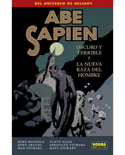 Imagem 0 de Abe Sapien 3. Oscuro y terrible y la nueva raza del hombre: Oscuro y terrible y la nueva raza del hombre (Capa mole)