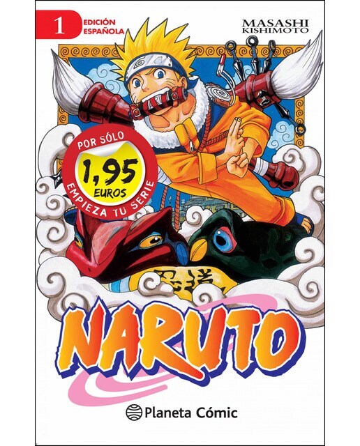 MM Naruto nº 01 1,95: Por sólo 1,95 euros. Empieza tu serie  (Tapa blanda)