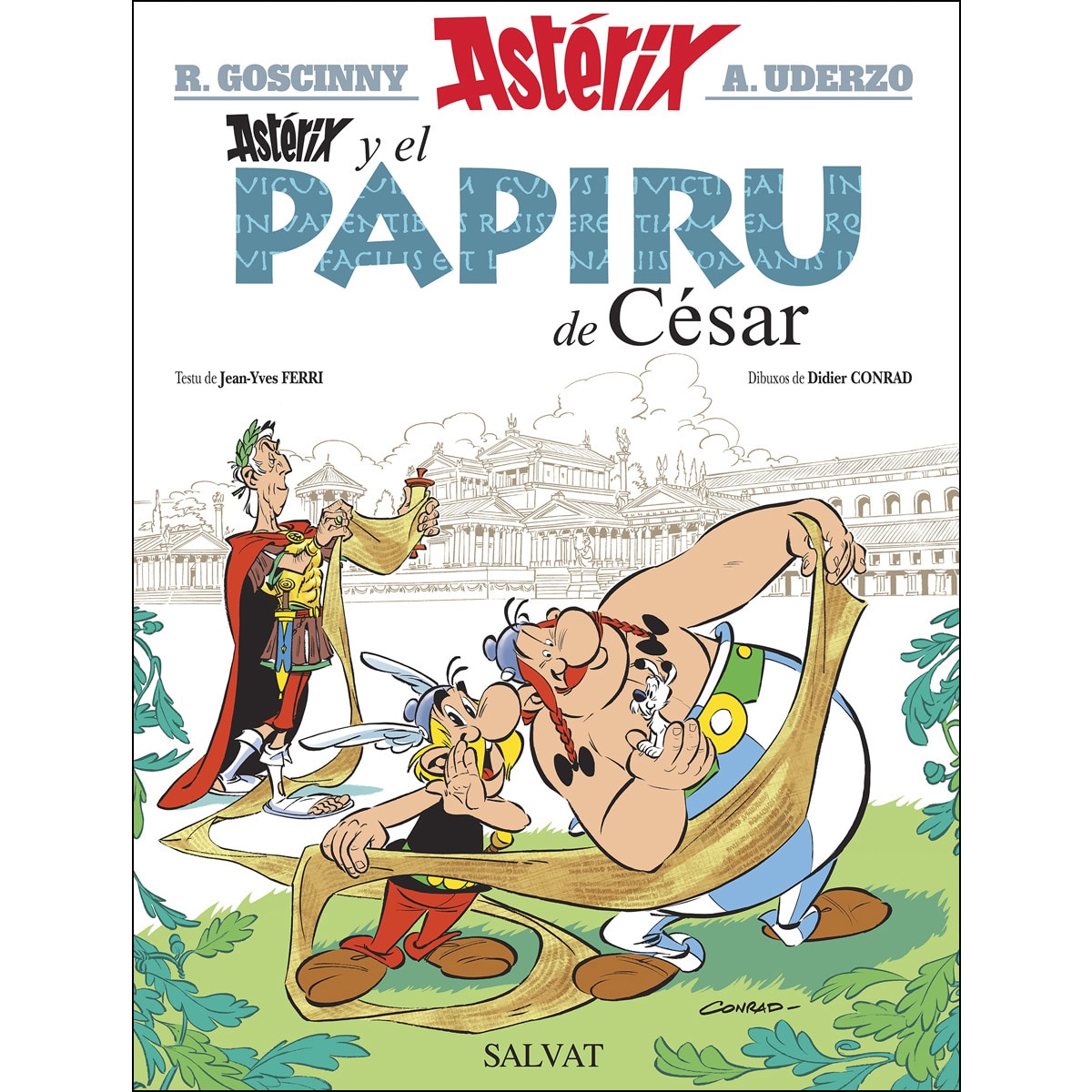Astérix y el papiru de César (Capa dura) 1