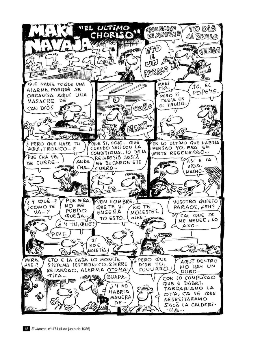 Makinavaja 1986-1987: El ultimo chorizo (Tapa dura) 2