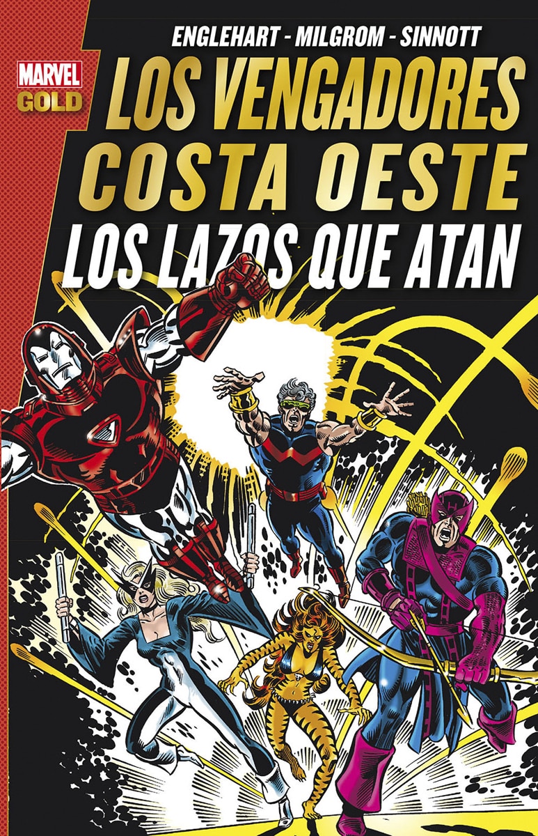 Imagem 0 de Marvel Gold: Los Vengadores Costa Oeste. Los Lazos Que Atan: LOS LAZOS QUE ATAN (Capa mole)