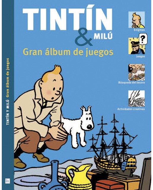 Imagen 0 de Tintín & Milú. Gran álbum de juegos (Tapa blanda)