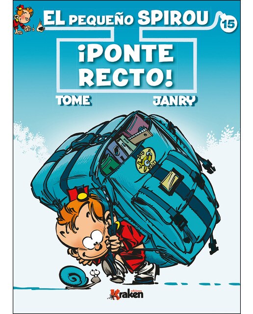 Imagem 0 de El pequeño Spirou 15: ¡Ponte recto! (Capa dura)