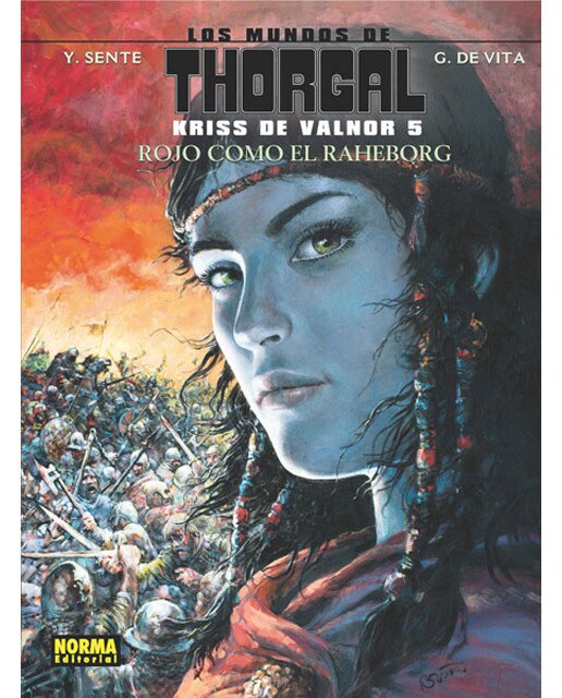 LOS MUNDOS DE THORGAL. KRISS DE VALNOR 5: Rojo como el Raherborg (Capa dura) 1