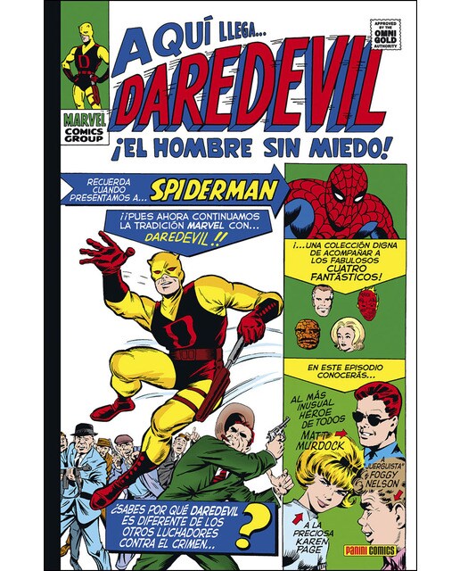 Marvel Gold: Daredevil ¡El Hombre Sin Miedo!: EL HOMBRE SIN MIEDO  (Tapa dura) 1
