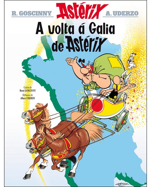 A volta á Galia de Astérix (Capa dura) 1