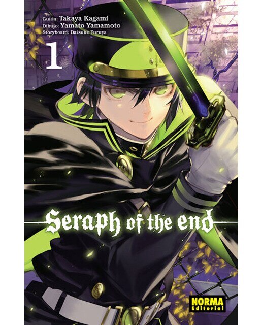 SERAPH OF THE END 01 (Capa mole com abas) 1