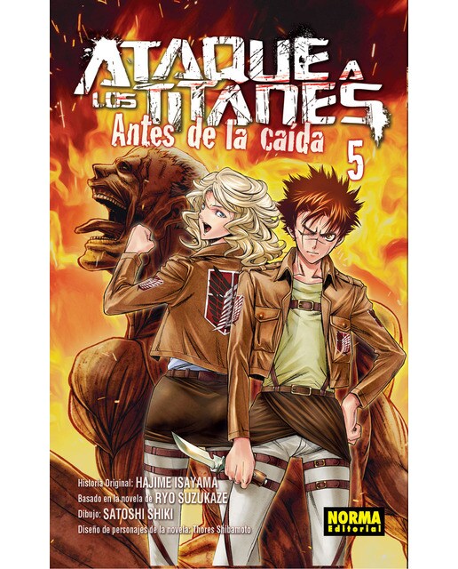 Imagen 0 de Ataque a los Titanes antes de la caída 05 (Tapa blanda)