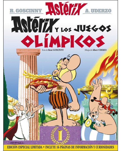 Imagen 0 de Astérix y los Juegos Olímpicos. Edición 2016  (Tapa dura)