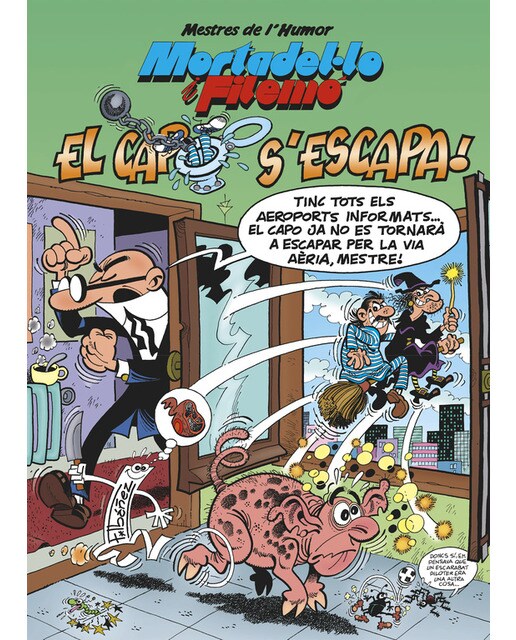 Mortadel·lo i Filemó. El capo s'escapa (Mestres de l'Humor 46) (Capa dura) 1