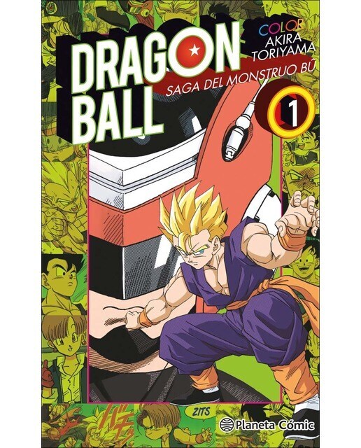 Dragon Ball Color Bu nº 01/06: Saga del mostruo bu  (Tapa blanda con sobrecubierta)