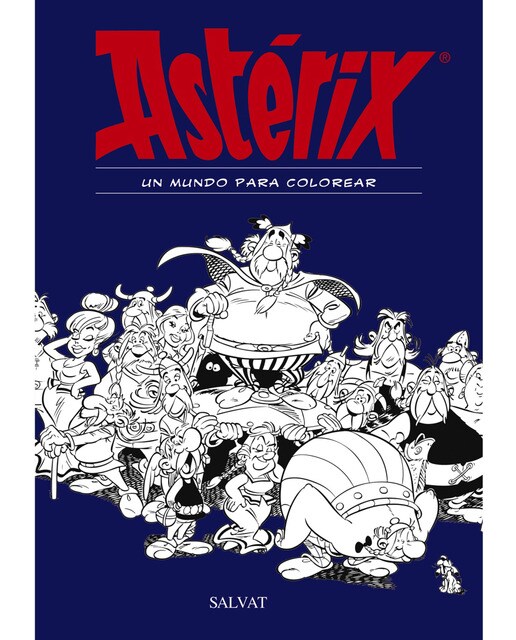 Imagen 1 de Astérix. Un mundo para colorear (Tapa blanda con solapas)