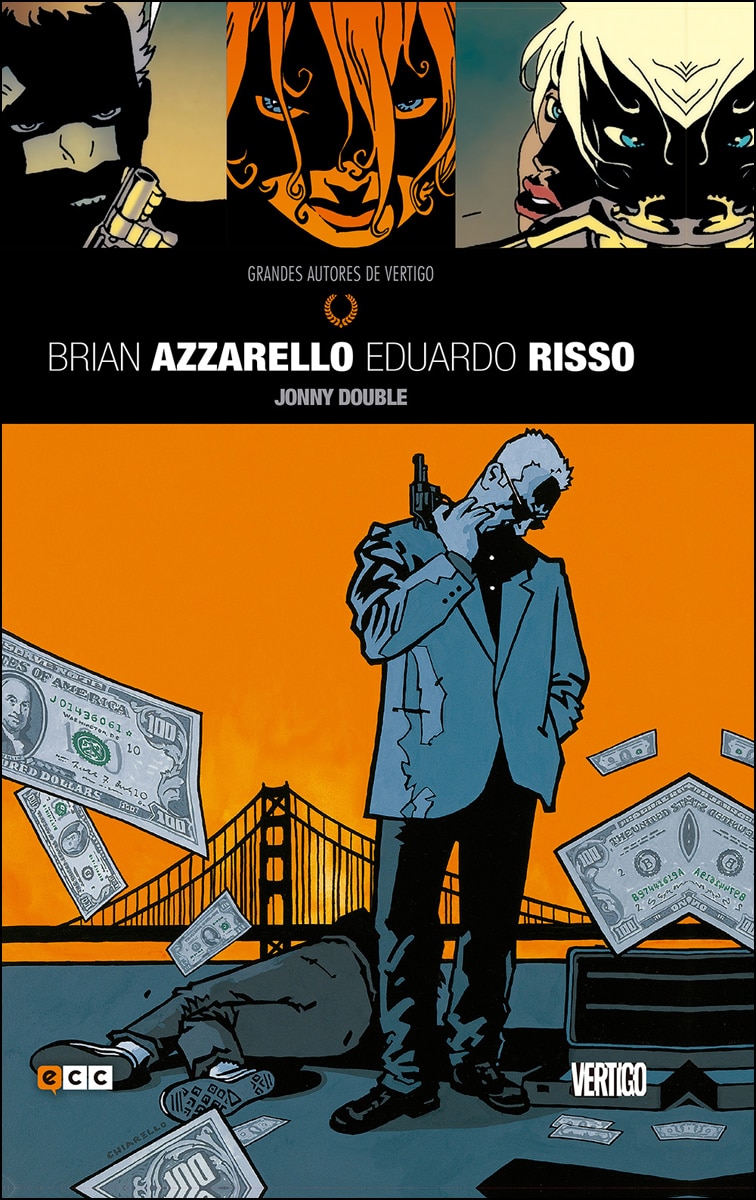 Imagen 0 de Grandes autores de Vertigo: Brian Azzarello y Eduardo Risso - Jonny Double (Tapa dura)