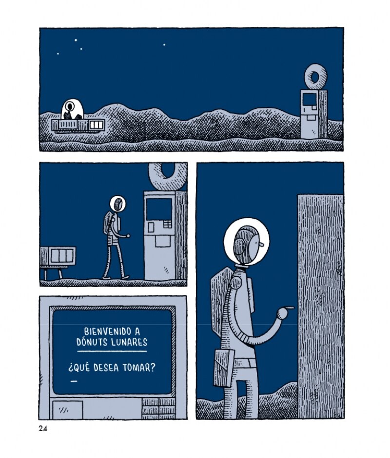 UN POLICÍA EN LA LUNA (Tapa dura Tapa blanda) 2