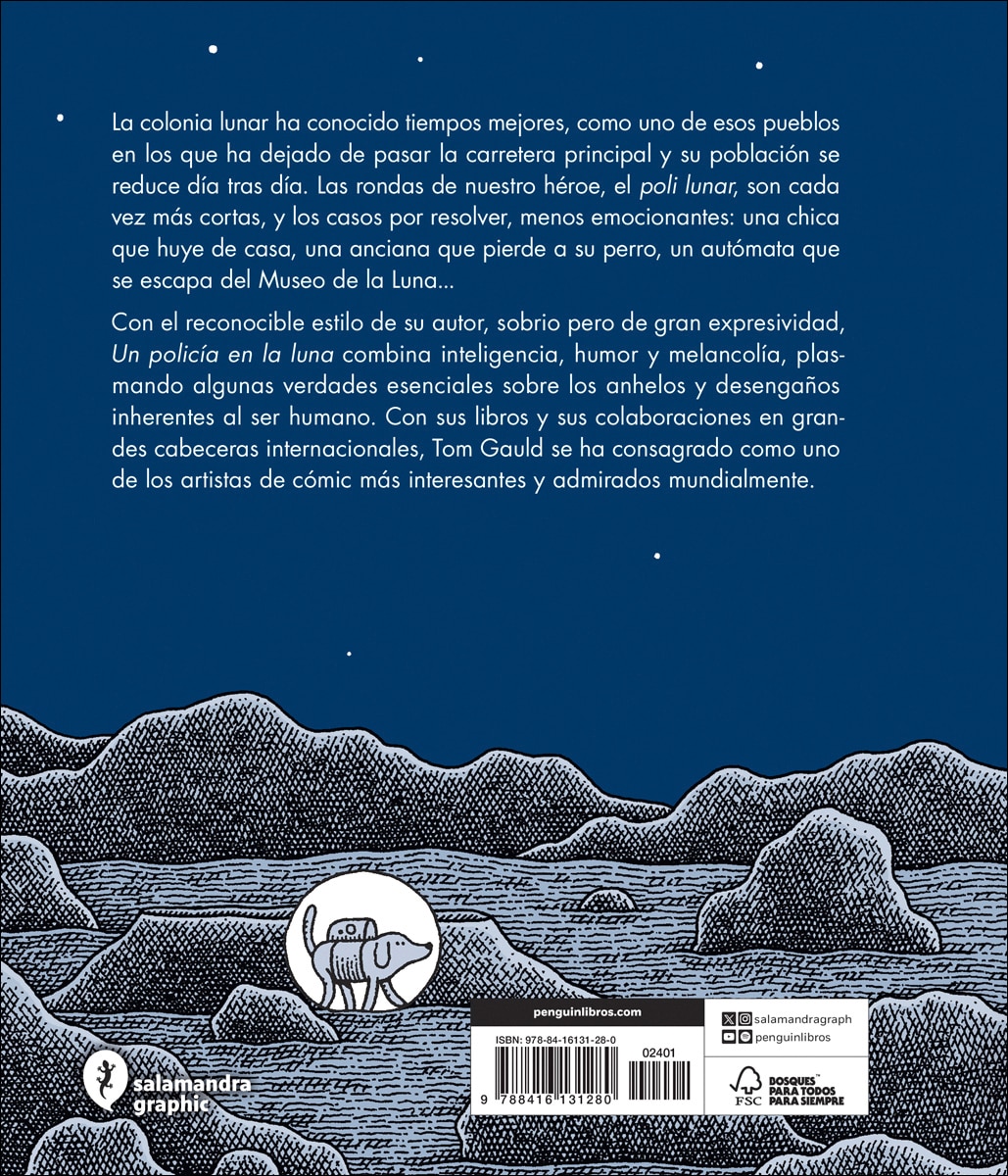 UN POLICÍA EN LA LUNA (Tapa dura Tapa blanda) 3