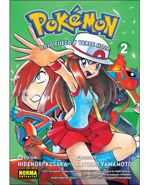 Imagen 1 de POKÉMON 14: ROJO FUEGO Y VERDE HOJA 02  (Tapa blanda)