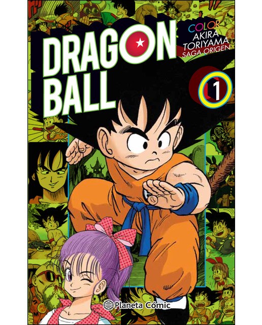 Imagen 0 de Dragon Ball Color Origen nº1/8 (Tapa blanda con sobrecubierta)